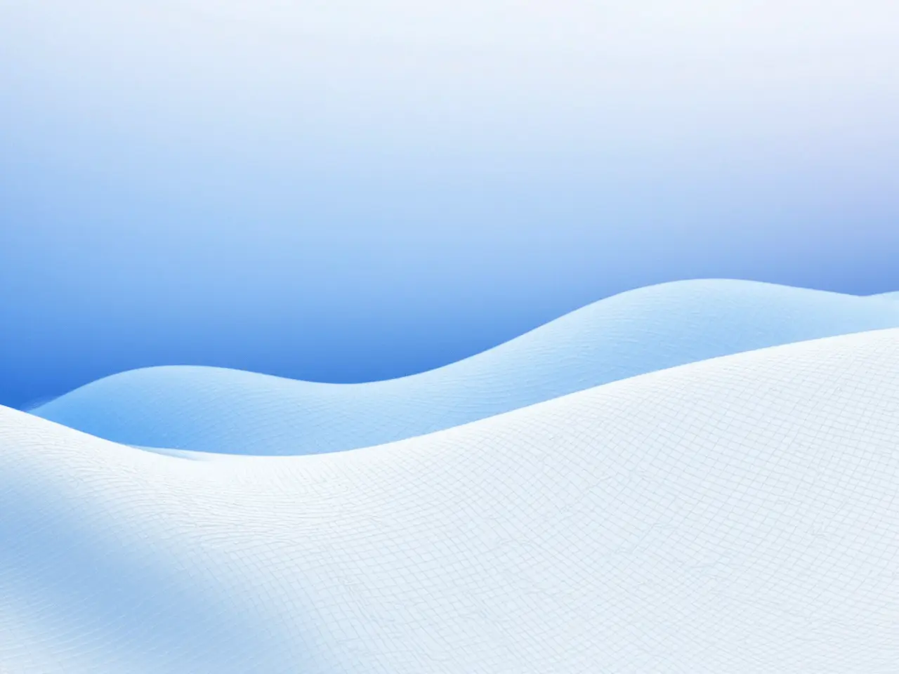 Abstract blue waves background